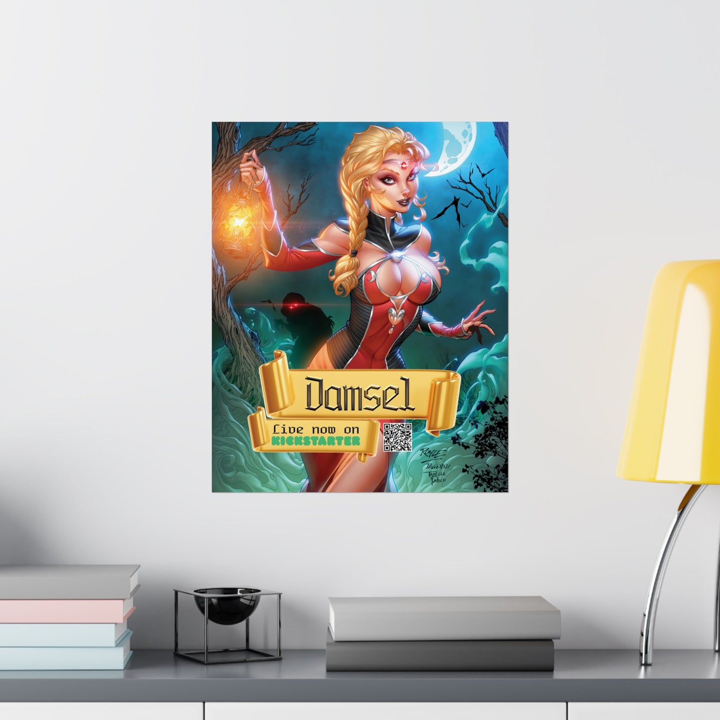 16x20 Damsel Kickstarter Poster