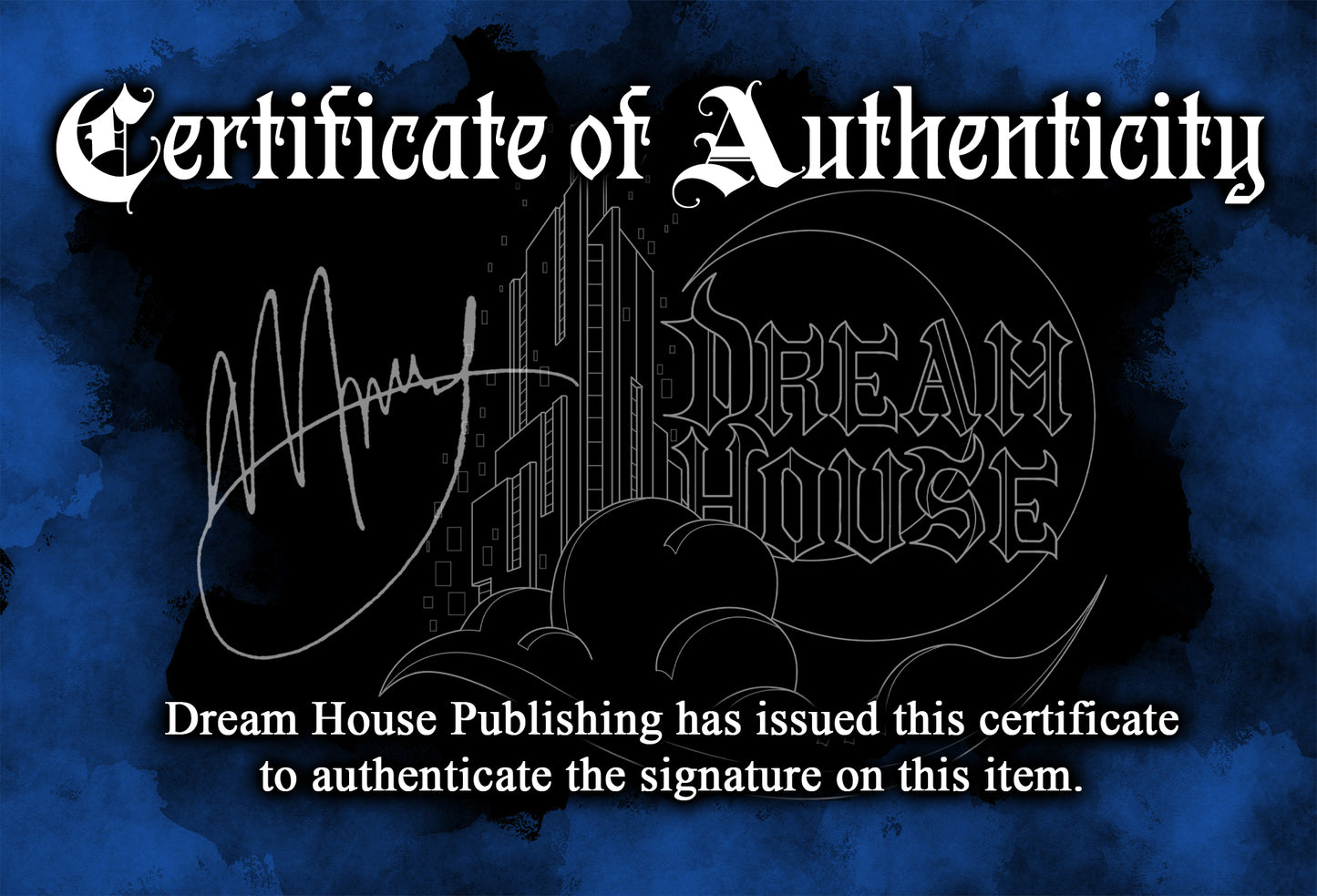 Certificate of Authenticity