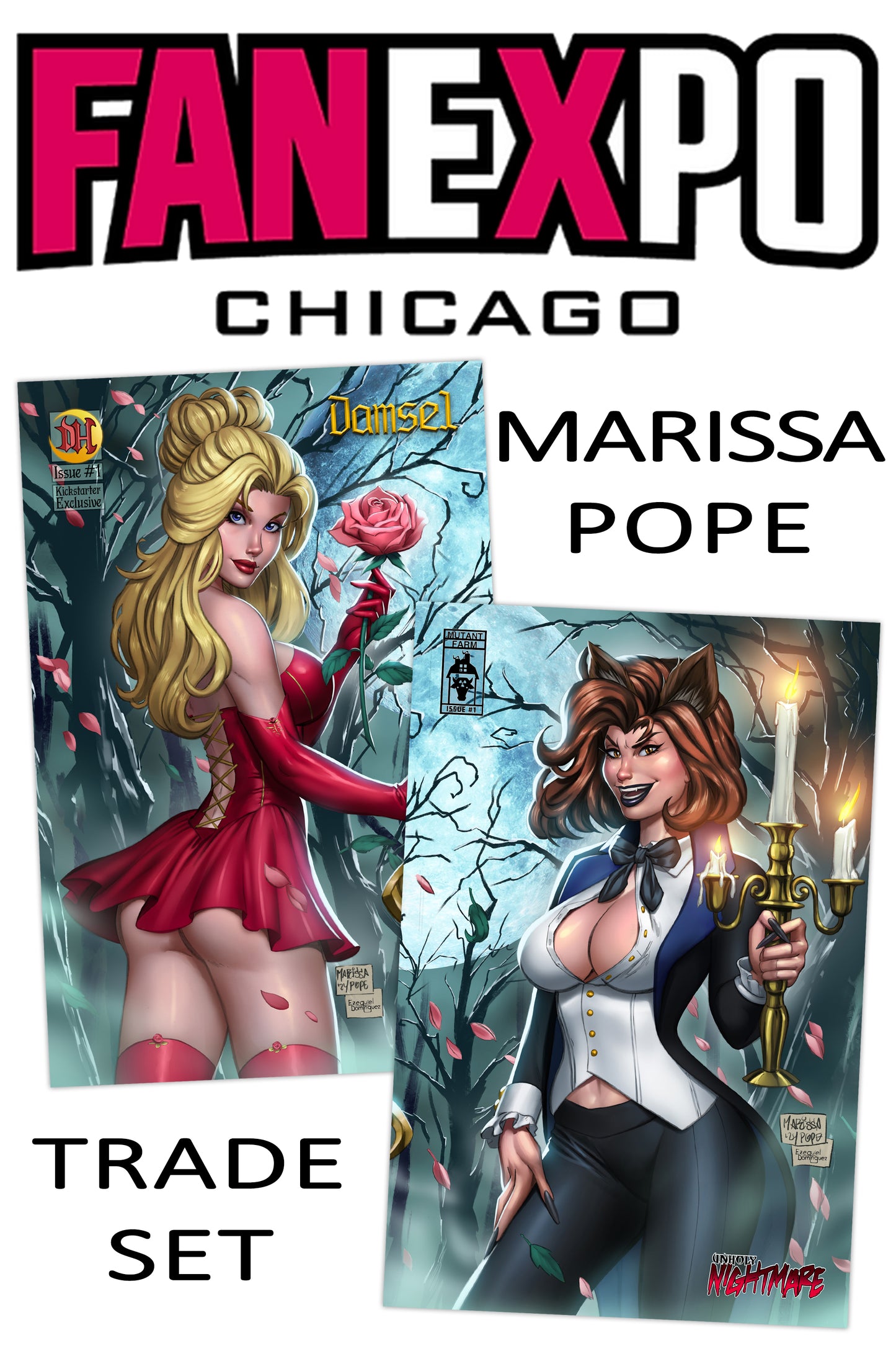 Marissa Pope - Chicago Fan Expo Exclusive Trade Set